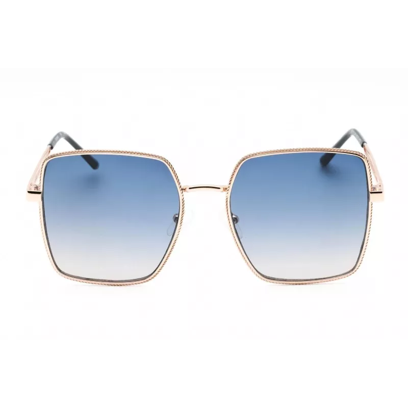 Guess Gafas de sol de mujer GF0419-28W montura de acetato Havana lentes degradadas marrones 58mm