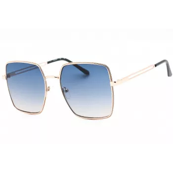 Guess Gafas de sol de mujer GF0419-28W montura de acetato Havana lentes degradadas marrones 58mm