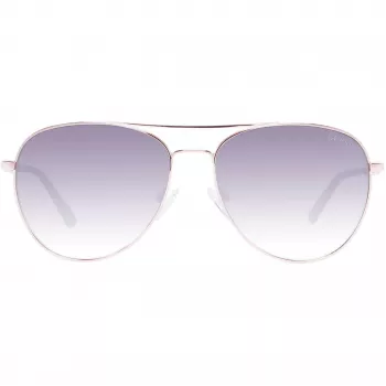 Gafas de sol mujer GUESS GF6143-28B marrón Havana montura mariposa 59mm