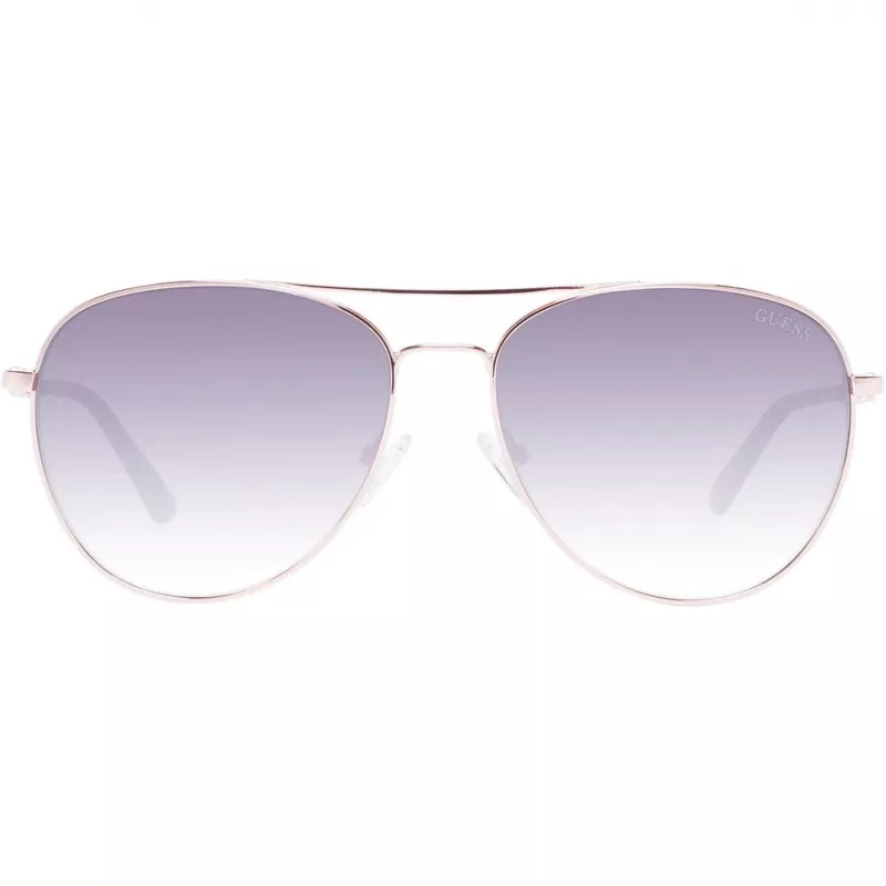 Gafas de sol mujer GUESS GF6143-28B marrón Havana montura mariposa 59mm