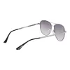 GUESS Gafas de sol de mujer GF6157-5810B Havana acetato marrón degradado 58 mm
