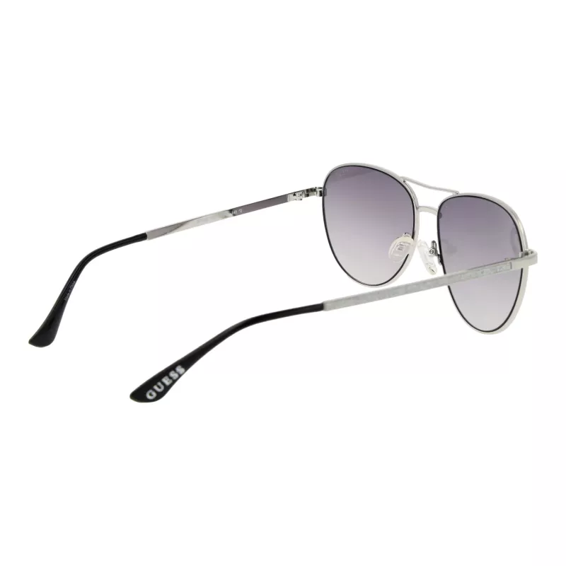 GUESS Gafas de sol de mujer GF6157-5810B Havana acetato marrón degradado 58 mm