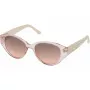 Gafas de sol de mujer Guess GF6194-5347A - montura cat eye marrón habana con lentes degradadas marrones - 53/17/140 mm