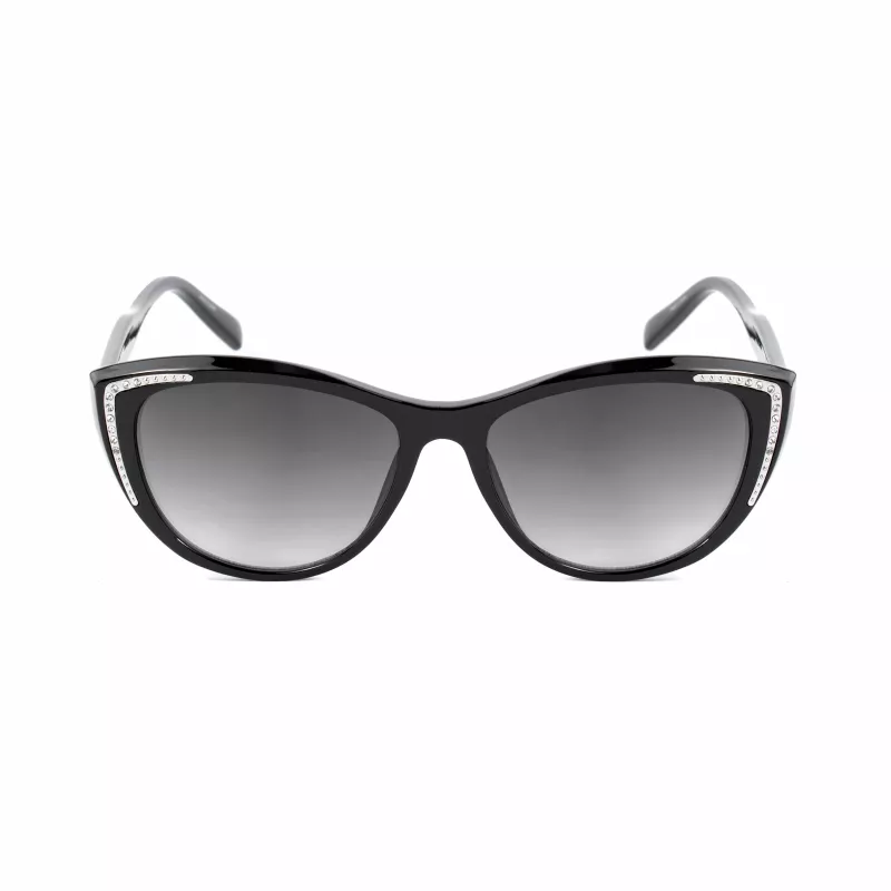 GUESS Gafas de sol de mujer GO00006-5601B Shiny Black Gradient Smoke 58mm