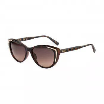GUESS Gafas de sol para mujer GO00006-5652F Brown Havana Oversized Square