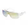Gafas de sol de mujer GUESS GO00035-0021U montura negro brillante lente gris humo cuadrada full rim UV400