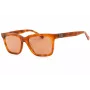 GUESS Gafas de sol para mujer GU00064-56E montura cuadrada habana/marrón 53 mm