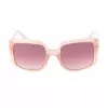 GUESS Gafas de sol para mujer GU00097-5357F Cuadradas Negro brillante Degradado humo 53mm