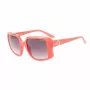GUESS Gafas de sol para mujer GU00097-5372F - Montura negra brillante, lente degradada smoke, 53 mm