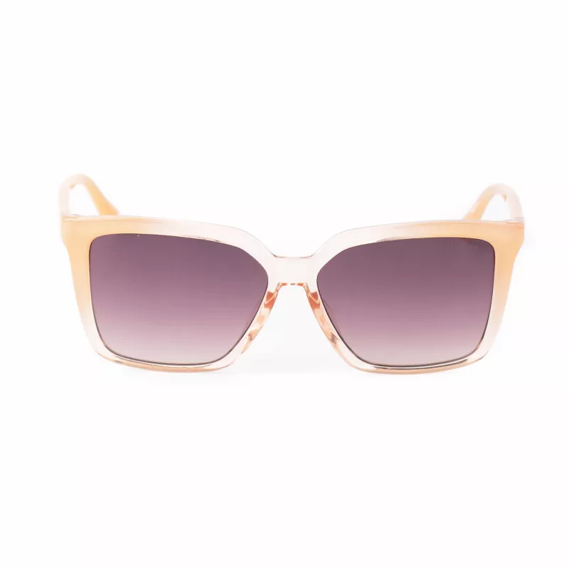 GUESS Gafas de sol de mujer GU00099-5525F Havana cuadradas degradado marrón