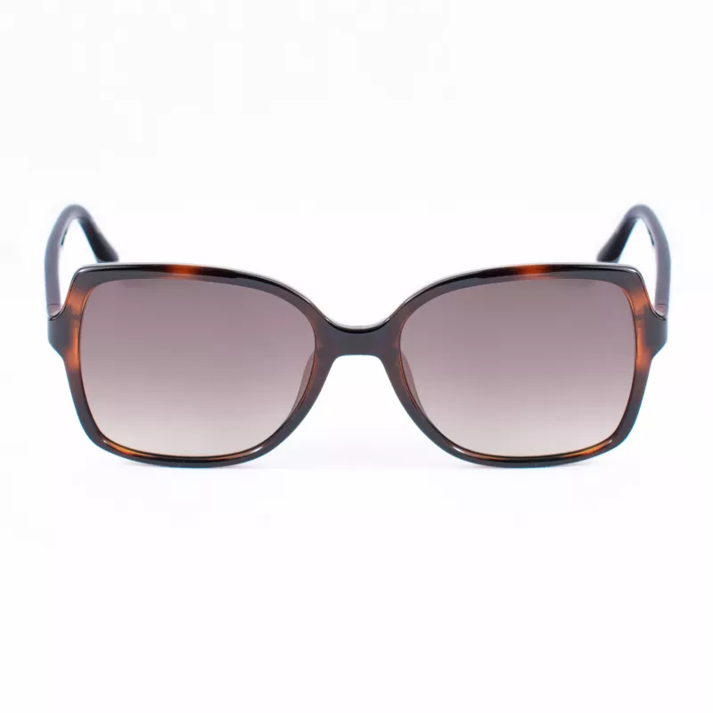 Gafas de sol de mujer GUESS GU00100-5552F marrón Havana cuadrada acetato 55 mm