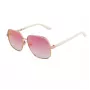 GUESS Gafas de sol para mujer GU00107-5821Z montura negro brillante, lentes gris degradado 58 mm