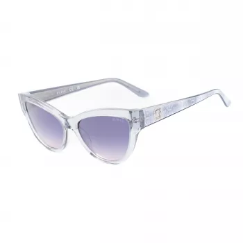 GUESS gafas de sol mujer GU00112-5620B Havana montura de acetato cuadrada lentes marrón degradado 56/17/140 mm