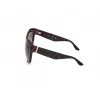 GUESS Gafas de sol mujer GU00130-6152F - Montura negra brillante, Lente ahumada degradada