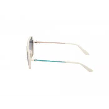 GUESS Gafas de sol de mujer GU00134-5521P cuadradas acetato polarizadas UV400