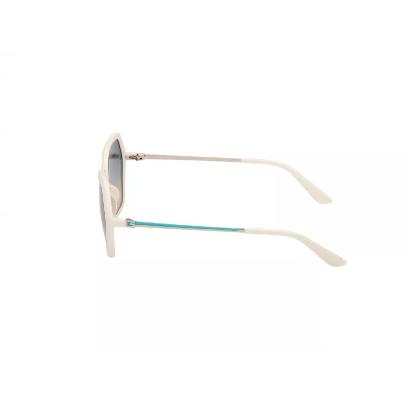 GUESS Gafas de sol de mujer GU00134-5521P cuadradas acetato polarizadas UV400