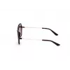 GUESS Gafas de sol de mujer GU00134-5552F Havana Montura de acetato cuadrada Lente degradada marrón 55/16/140 mm