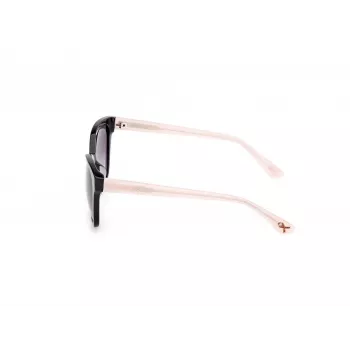 GUESS Gafas de sol de mujer GU00164H5601B - Montura negra, lentes Smoke-Gradient, 56/17/135 mm