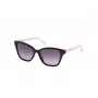 GUESS Gafas de sol de mujer GU00164H5601B - Montura negra, lentes Smoke-Gradient, 56/17/135 mm