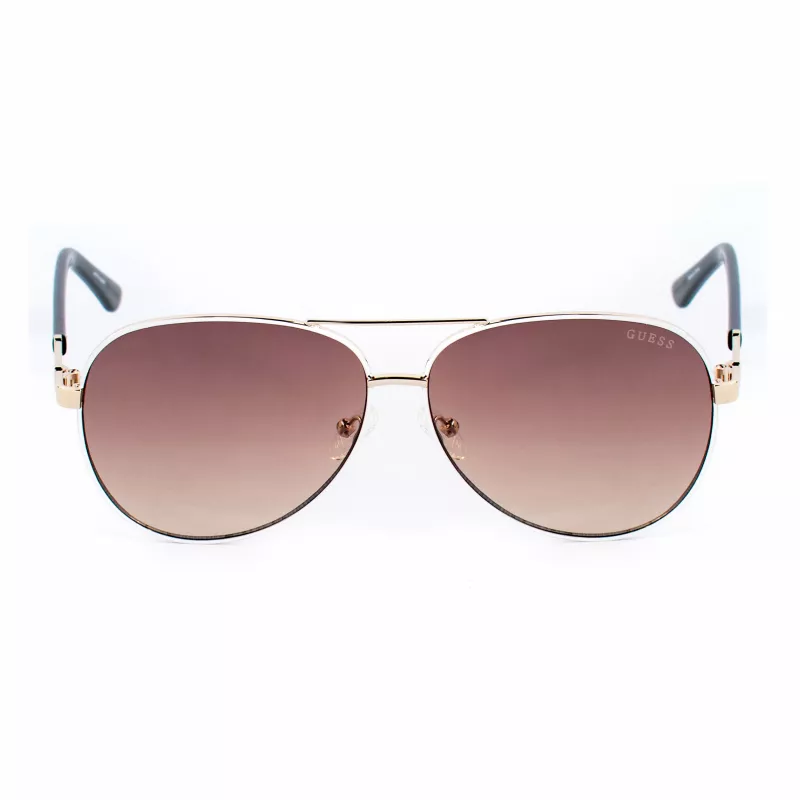 GUESS Gafas de sol de mujer GU00173-6021F Shiny Black Smoke Gradient 60mm