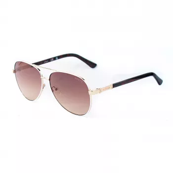 GUESS Gafas de sol de mujer GU00173-6021F Shiny Black Smoke Gradient 60mm