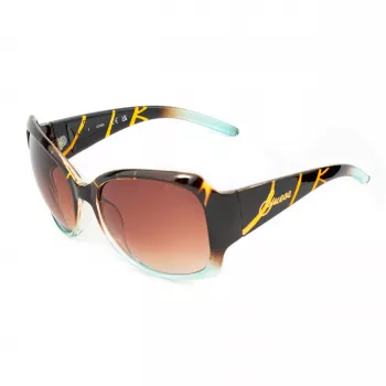 GUESS Gafas de sol mujer GU0200F62TOS3 - Montura carey, lentes de 62 mm