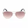 GUESS Gafas de sol de mujer GU7295-6032W marrón Havana oversized cuadradas
