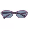 GUESS Gafas de sol para mujer GU7356PUR-357 violeta brillante mariposa/ojo de gato 57 mm