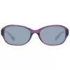 GUESS Gafas de sol para mujer GU7356PUR-357 violeta brillante mariposa/ojo de gato 57 mm