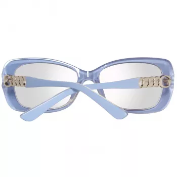GUESS Gafas de sol de mujer GU7453-5690C Butterfly/Cat Eye Shiny Black Frame Smoke Gradient Lens 56/17/135 mm