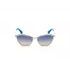 GUESS Gafas de sol de mujer GU7639-32W montura dorada cristales marrón degradado 59mm