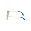 GUESS Gafas de sol de mujer GU7639-32W montura dorada cristales marrón degradado 59mm