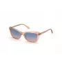 GUESS Gafas de sol de mujer GU7774-5574W Marrón Havana montura cuadrada 55mm