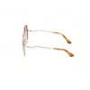 Gafas de sol para mujer GUESS GU7843S6133F - Havana montura completa cuadrada, lentes degradadas marrones, 61/18/135 mm