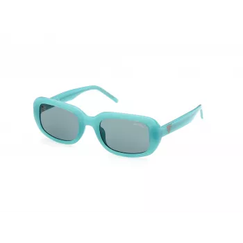 GUESS Gafas de sol de mujer GU82505487N Marrón carey Oversized Square 54mm
