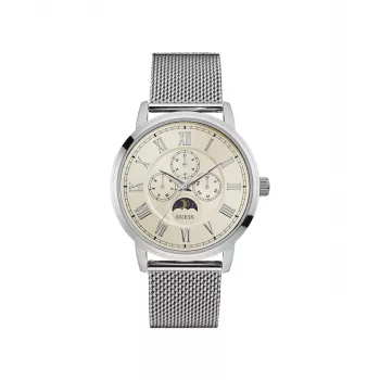 GUESS Reloj de mujer W0871G4 Analógico Cuarzo 43mm Azul Silicona