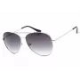 Gafas de sol de mujer GUESS GF0399-01B montura de plástico negra lentes de policarbonato grises 62 mm