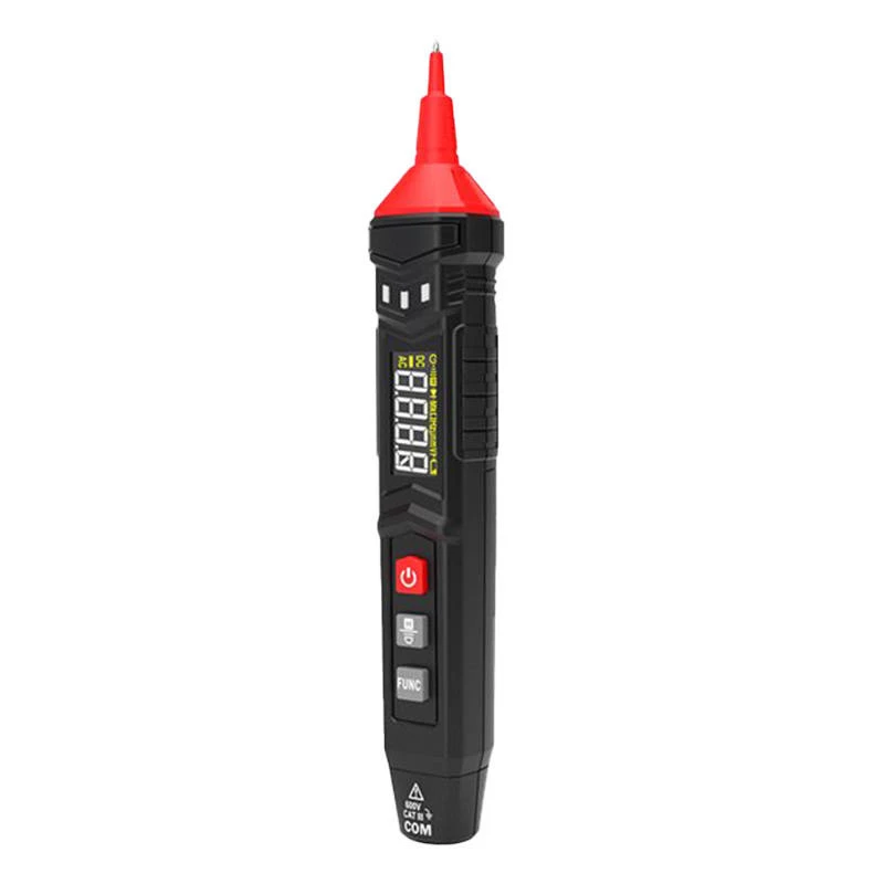 Habotest HT121 Multímetro digital, True RMS, probador de tensión sin contacto, 6000 cuentas, CAT III 300V/CAT II 600V