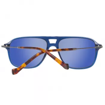 Gafas de sol de hombre HACKETT MAN HSB86568356 56/16/140 mm montura de acetato negra cristales de policarbonato grises UV400