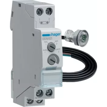 Sensor de luz empotrable HAGER EEN002 para interruptor crepuscular EEN101