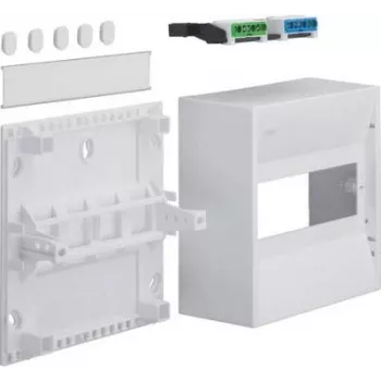 Hager GD108N Gamma Cuadro de distribución mini de 8 módulos IP30 Blanco
