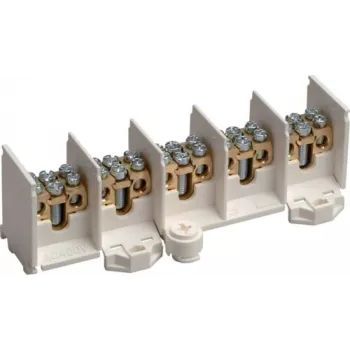 Borne principal de distribución Hager K46N de 5 polos