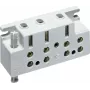 HAGER KJ10S borne de conexión monofásico para contador 63A 2 polos gris