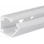 HAGER LFR2002009016A tehalit.LFR Canaleta flexible de PVC para cables 20x20mm blanca, rollo de 50m