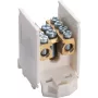 HAGER Borne de derivación de línea principal K03SN 1 polo 1x25/4x16 mm² gris
