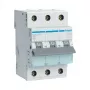 Hager MBN320 Interruptor automático magnetotérmico tripolar 20 A curva B, 6 kA, 3 módulos