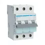 Hager MBN325 interruptor automático 3 polos 25 A curva B 6 kA 3 módulos
