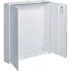 Hager universZ ZB34S Armario universal de contadores, 1100x1050x205mm, 336 PLE, Blanco