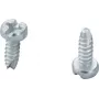Hager UZ06Z4 Tornillo de fijación universal 4,2 x 13 mm, acero galvanizado, Phillips PH2, autorroscante, pack de 100