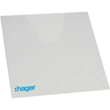 Hager Volta Bolsa para documentos VZ407, PVC transparente, 220 x 240 mm, autoadhesiva